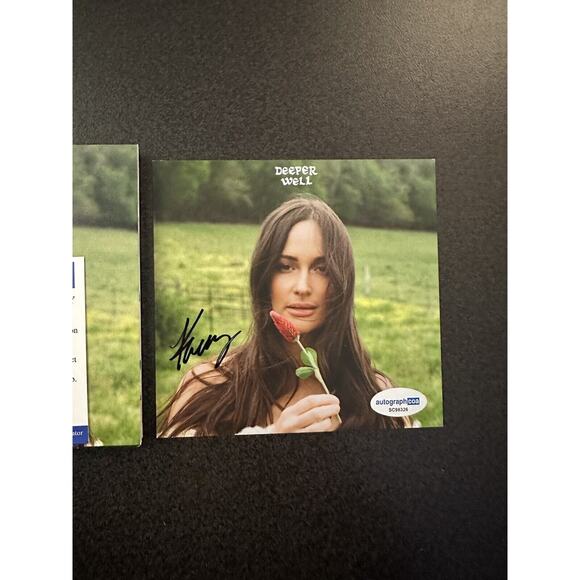 SIGNED Kacey Musgraves Autographed Deeper Well CD COA ACOA #SC98326 - Picture 2 of 3